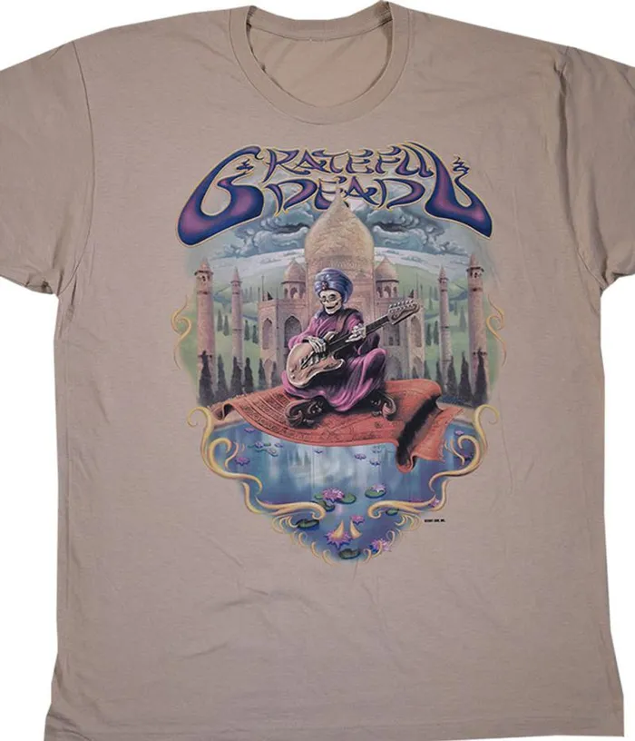 Liquid Blue TShirt Men Carpet Ride Tan Athletic TShirt