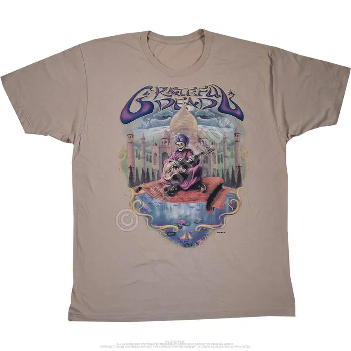 Liquid Blue TShirt Men Carpet Ride Tan Athletic TShirt