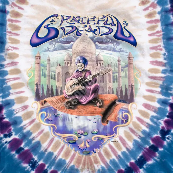 Liquid Blue TShirt Men Carpet Ride TieDye TShirt