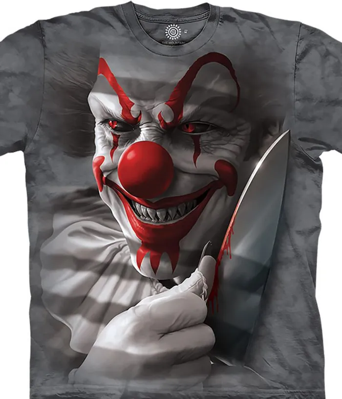 Liquid Blue TShirt Men Clown Cut Classic Cotton TShirt