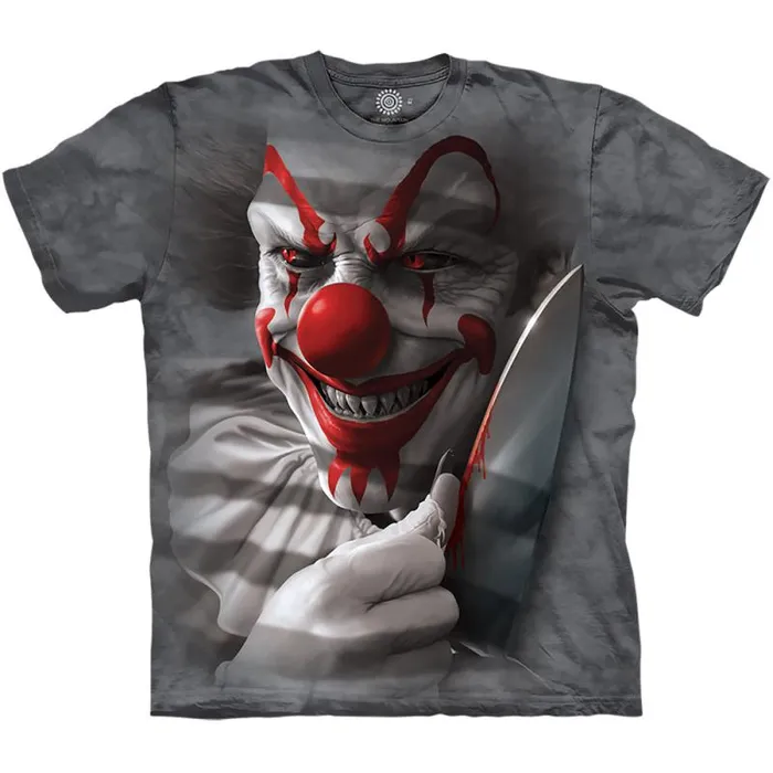 Liquid Blue TShirt Men Clown Cut Classic Cotton TShirt