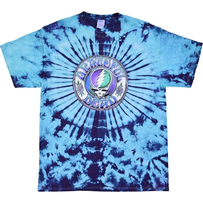 Liquid Blue TShirt Men GD Batik SYF TieDye TShirt
