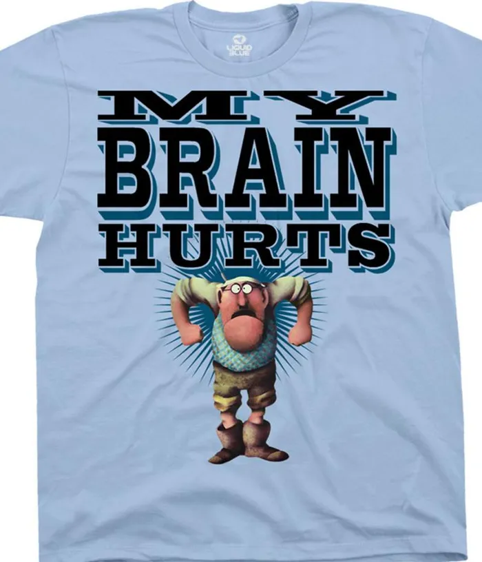 Liquid Blue TShirt Men Gumbys Light Blue TShirt