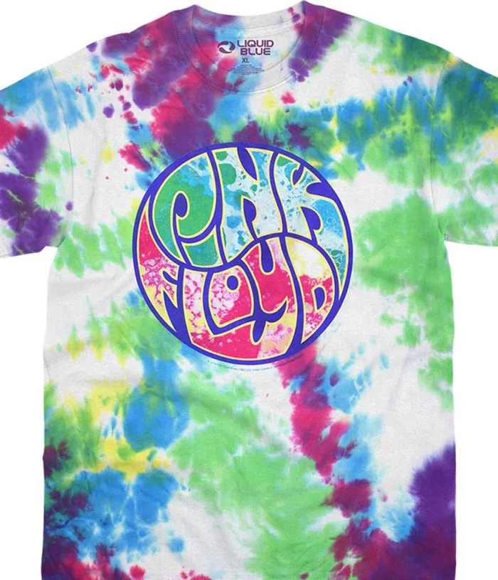 Liquid Blue TShirt Men Liquid Light Show TieDye TShirt