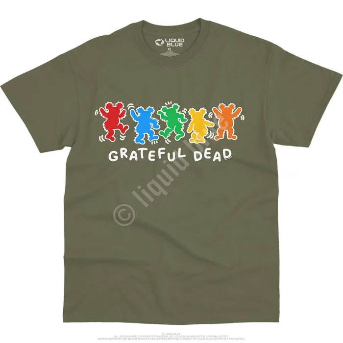 Liquid Blue TShirt Men Metro Bears TShirt