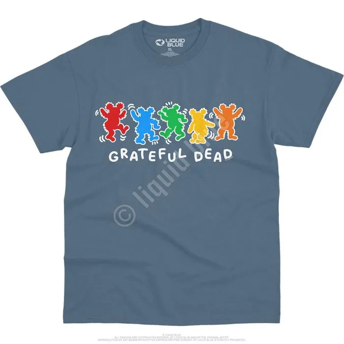 Liquid Blue TShirt Men Metro Bears TShirt