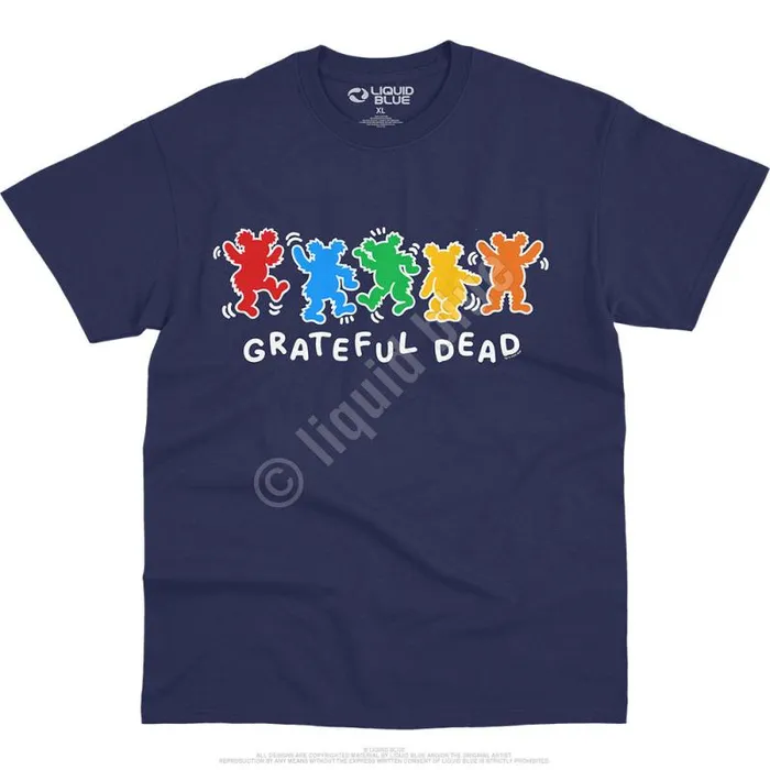 Liquid Blue TShirt Men Metro Bears TShirt