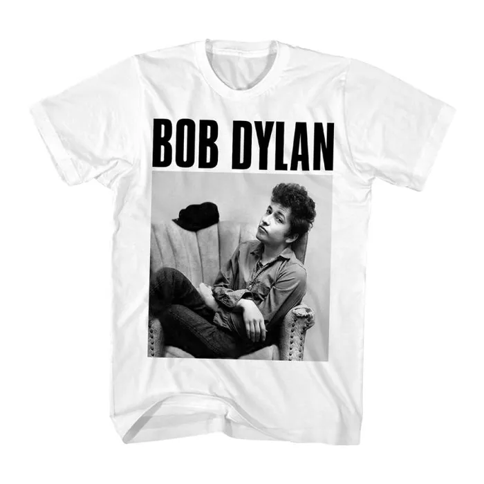 Liquid Blue TShirt Men Sitting White TShirt