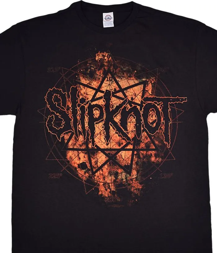 Liquid Blue TShirt Men Slipknot Radio Fire Black TShirt