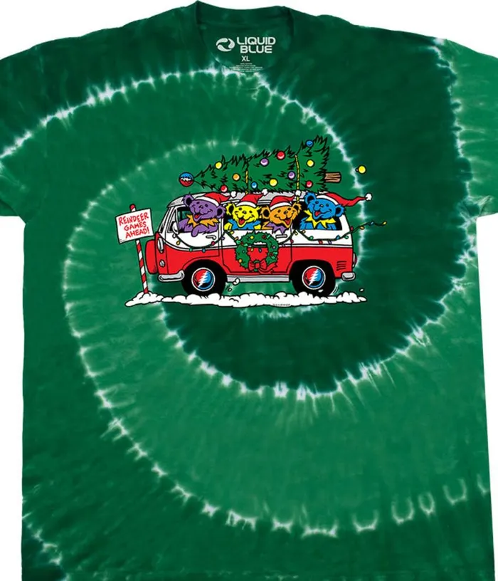 Liquid Blue TShirt Men Steal Your Christmas Tree TShirt
