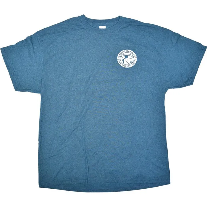 Liquid Blue TShirt Men Widespread Panic New Years Eve Cobra Blue TShirt