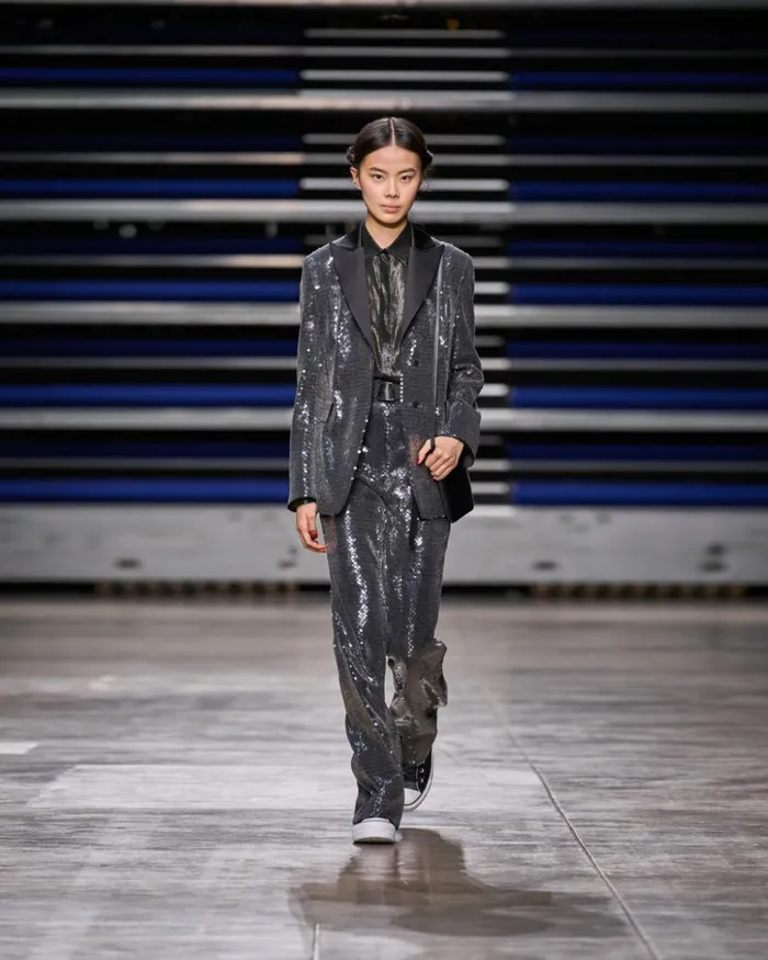 Liquid Sequins Jacket Black Women Akris Jackets