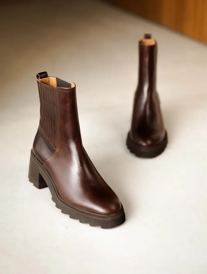 Lison Irish Coffee Women Bobbies Ankle Boots