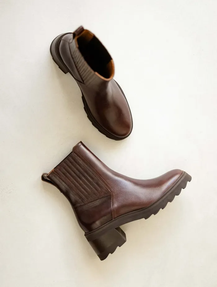 Lison Irish Coffee Women Bobbies Ankle Boots