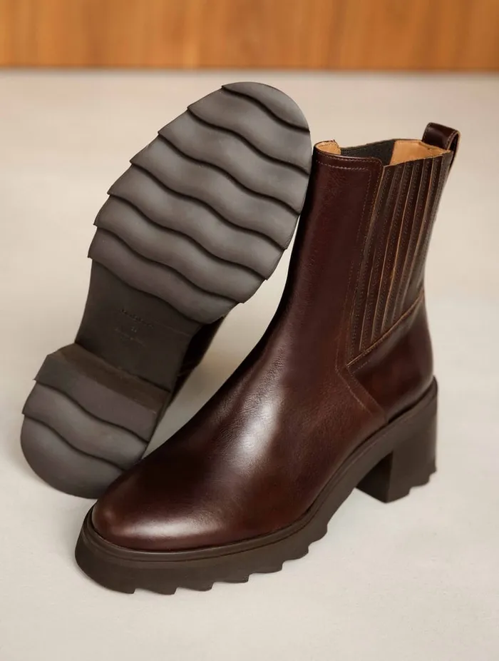 Lison Irish Coffee Women Bobbies Ankle Boots