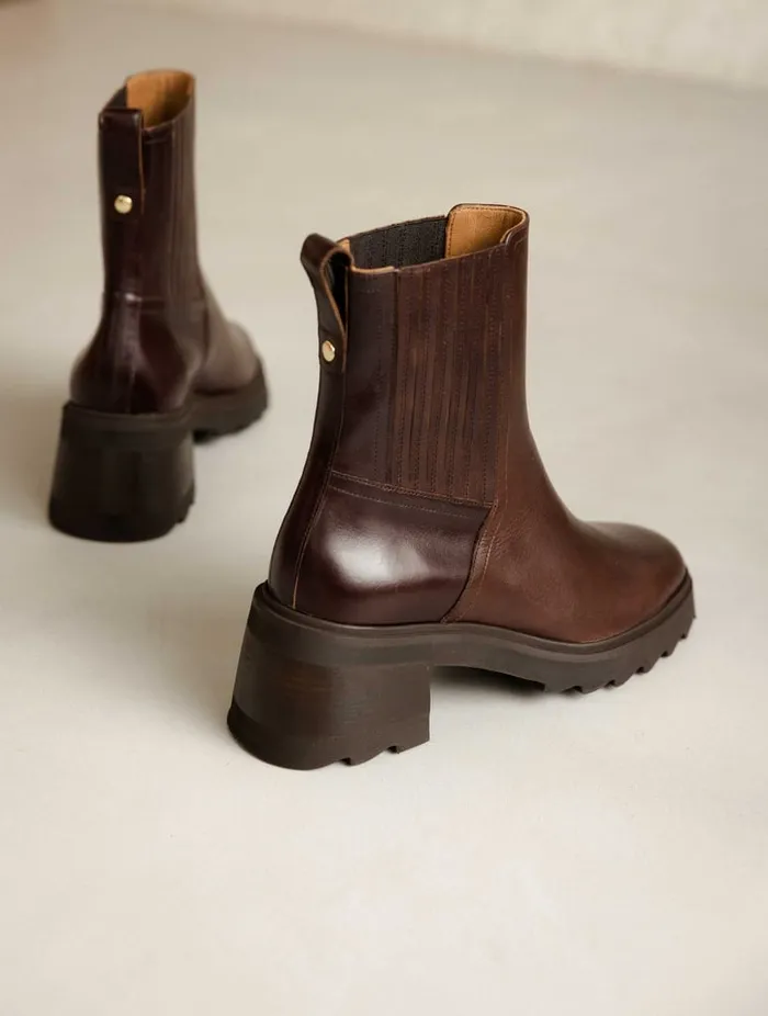 Lison Irish Coffee Women Bobbies Ankle Boots