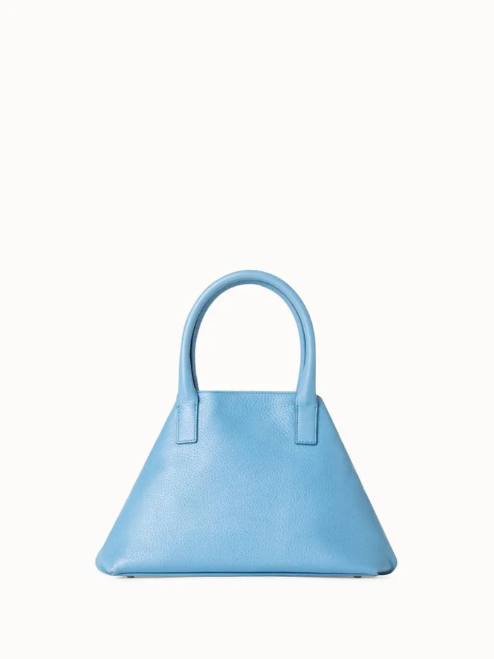 Little Ai Messenger Bag In Leather Sky Women Akris Top Handle Bags