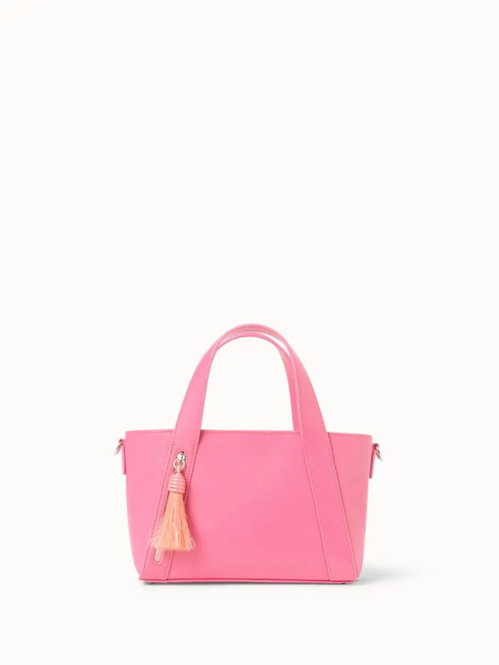 Little Alexa Handbag In Softcalf Leather Blossom Women Akris Crossbody Bags