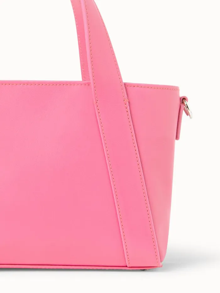Little Alexa Handbag In Softcalf Leather Blossom Women Akris Crossbody Bags