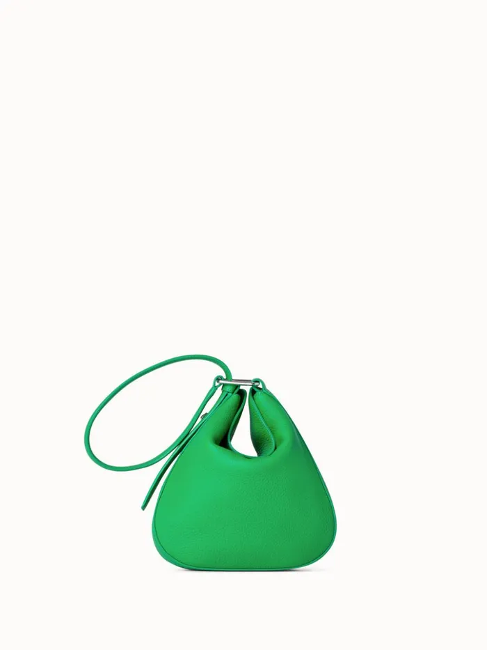 Little Anna Hobo Bag In Leather Bamboo Women Akris Mini Bags