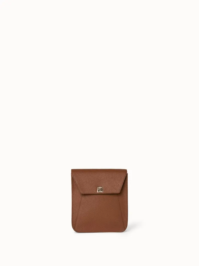 Little Anouk Messenger In Calf Leather Caramel Women Akris Mini Bags