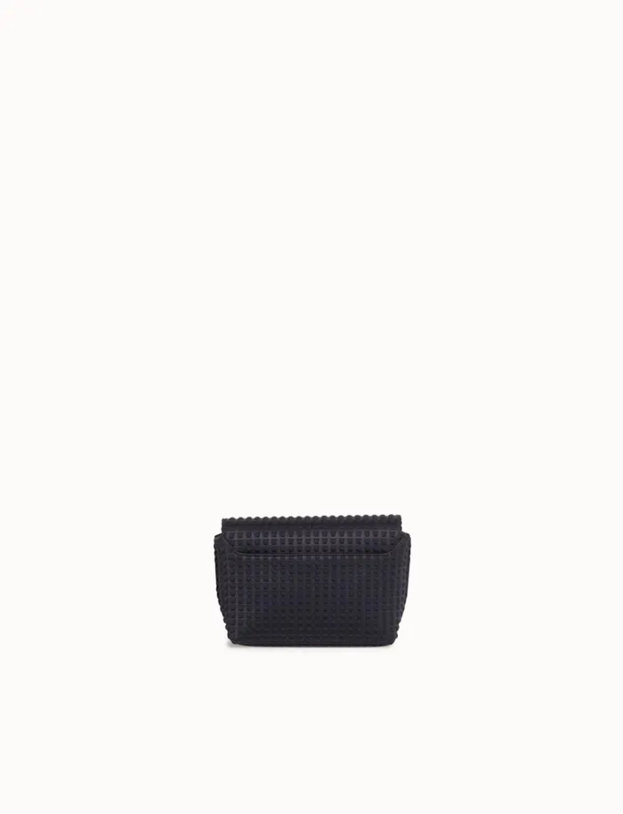 Little Day Bag In Techno Trapezoid Fabric Black Women Akris Crossbody Bags