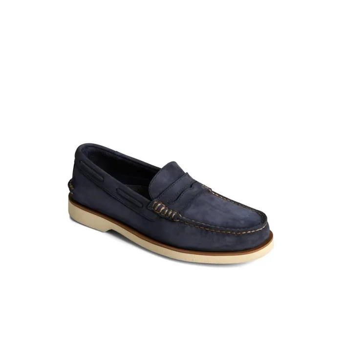 Loafers and Oxfords Men Sperry Authentic Original Double Sole Penny Loafer Navy