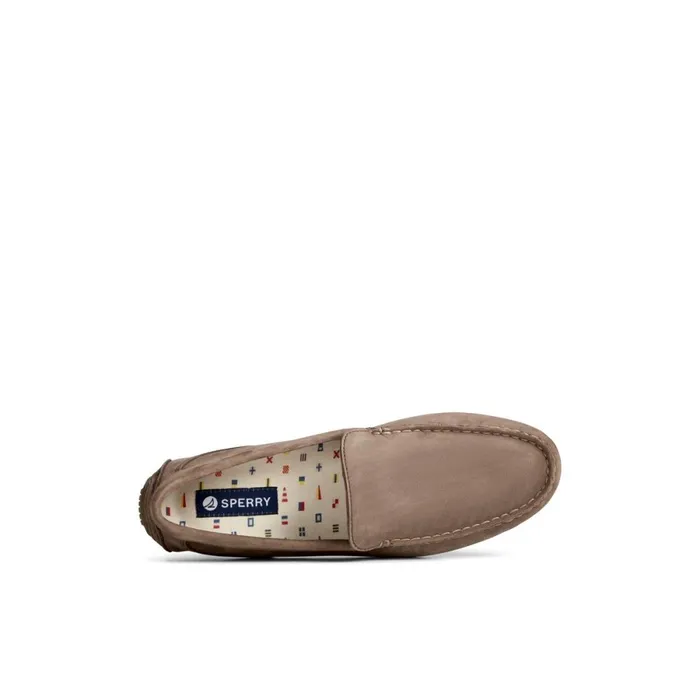 Loafers and Oxfords Men Sperry Davenport Nubuck Venetian Driver Brown