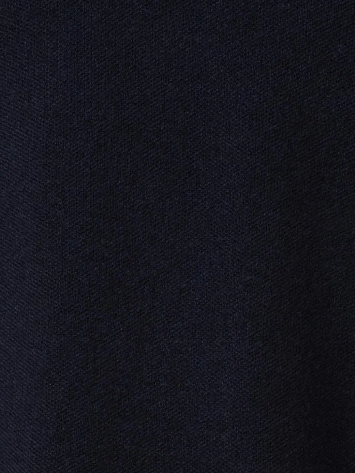 Long Cashmere Piqu Knit Jacket Navy Women Akris Knitwear