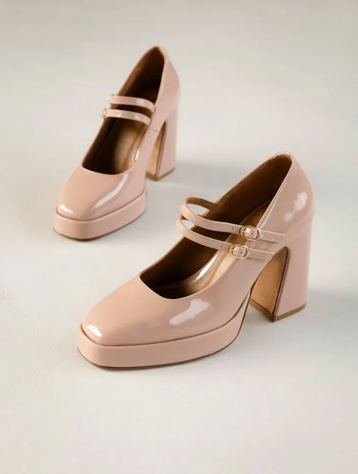 Louise Ballet Rose Women Bobbies Platforms and Clogs