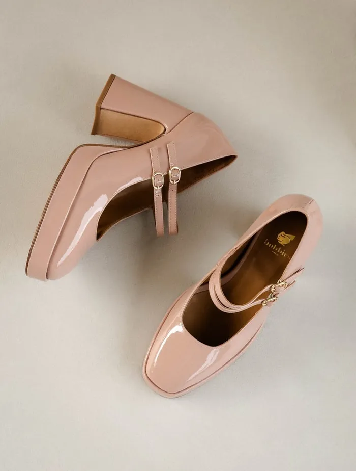 Louise Ballet Rose Women Bobbies Platforms and Clogs