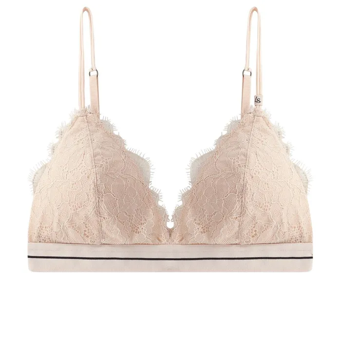 Love Stories Cup A To D Darling Lace Bralette Sand 8211 Women