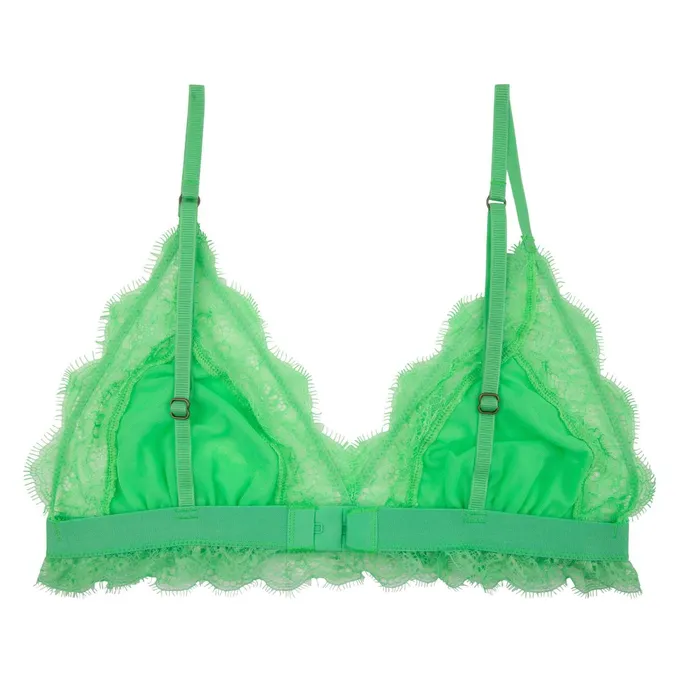 Love Stories Cup A To D Love Lacy Bralette Bright Green 8211 Women