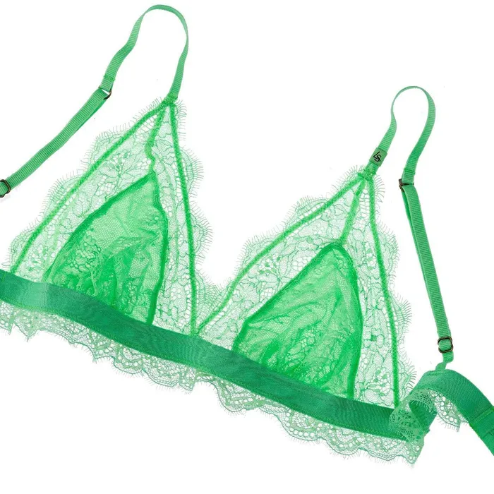 Love Stories Cup A To D Love Lacy Bralette Bright Green 8211 Women
