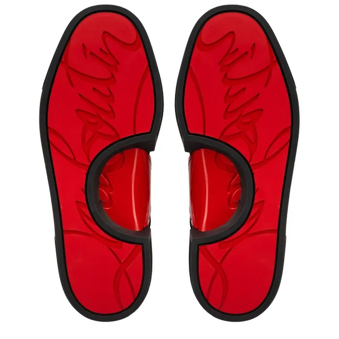 Men Adolon Junior Sneakers 8211 Recycled Polyester And Biobased Materials 8211 Black Christian Louboutin Sneakers