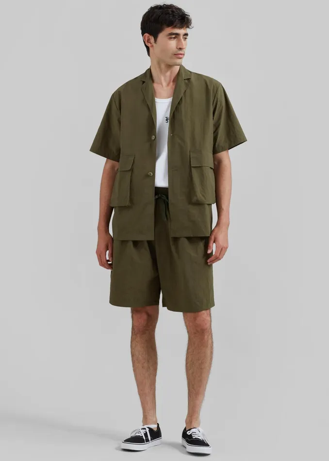 Men Axel Shorts 8211 Khaki The Frankie Shop Bottoms