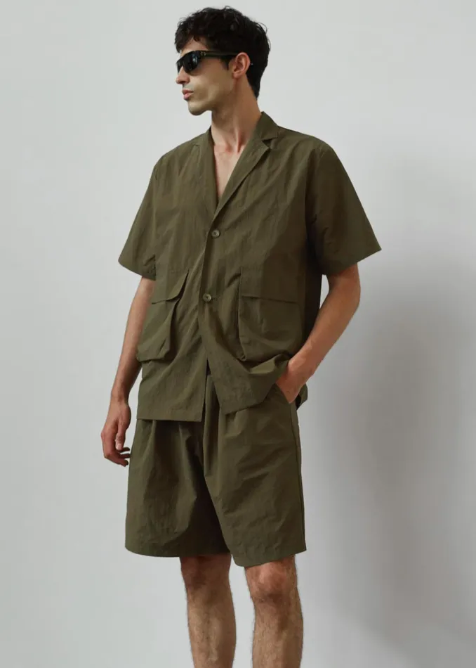 Men Axel Shorts 8211 Khaki The Frankie Shop Bottoms