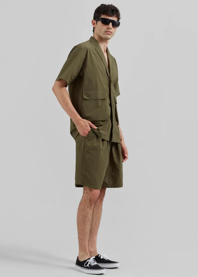 Men Axel Shorts 8211 Khaki The Frankie Shop Bottoms