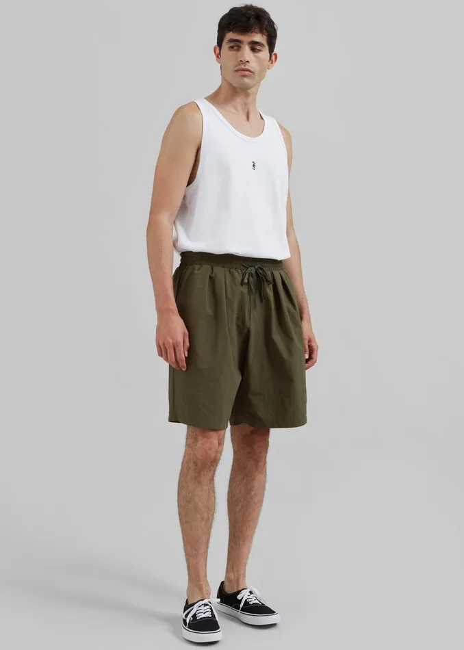 Men Axel Shorts 8211 Khaki The Frankie Shop Bottoms