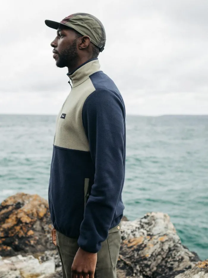 Men Axiom Full Zip Fleece Willow Greennavyolive Finisterre Fleece