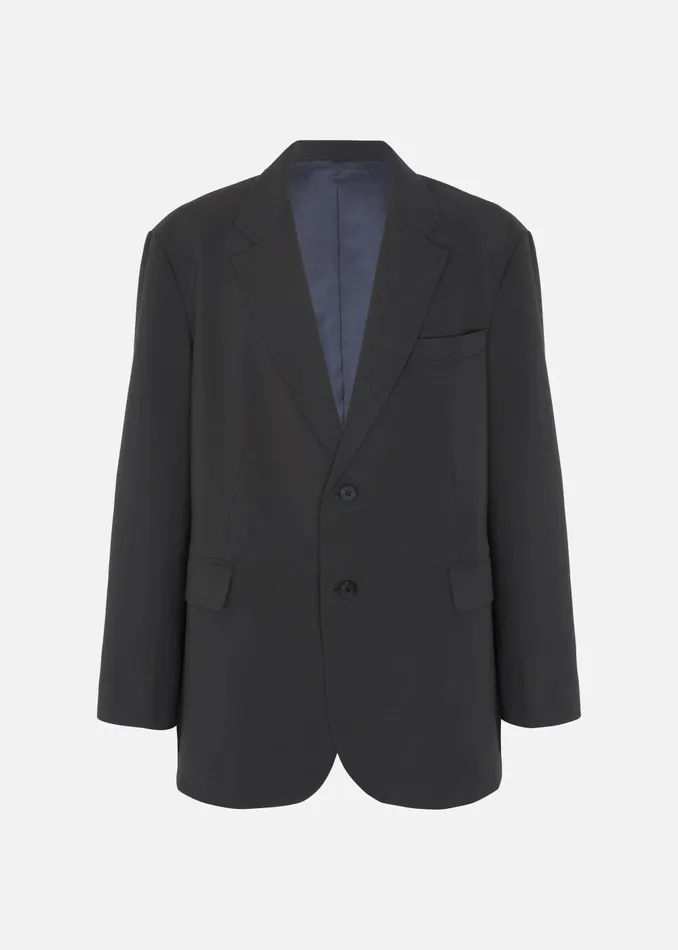 Men Beo Blazer 8211 Dark Grey The Frankie Shop Outerwear