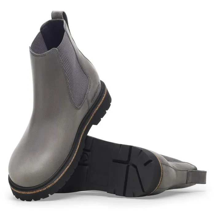 Men Birkenstock Boots Highwood Slip On Mid Graphite