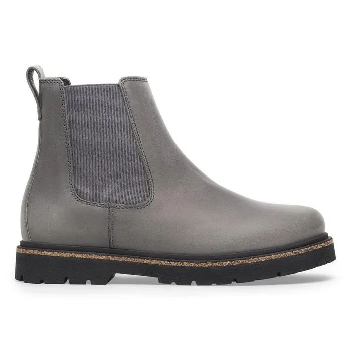 Men Birkenstock Boots Highwood Slip On Mid Graphite
