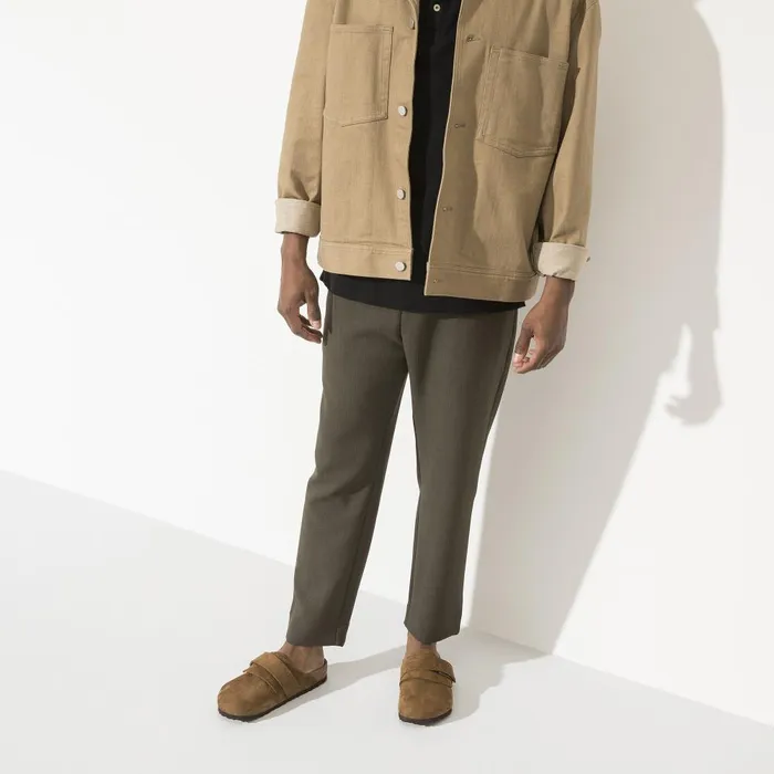 Men Birkenstock Clogs Nagoya Desert Buck Tea