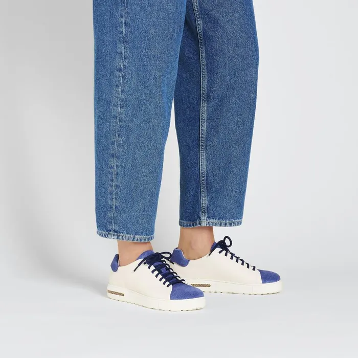 Men Birkenstock Low Shoes Bend Low Decon Pop Indigo Blueeggshell