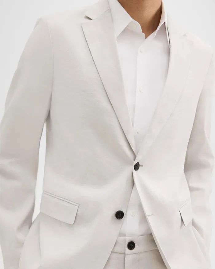 Men Blazers Jackets Theory Clinton Blazer In Good Linen Sand