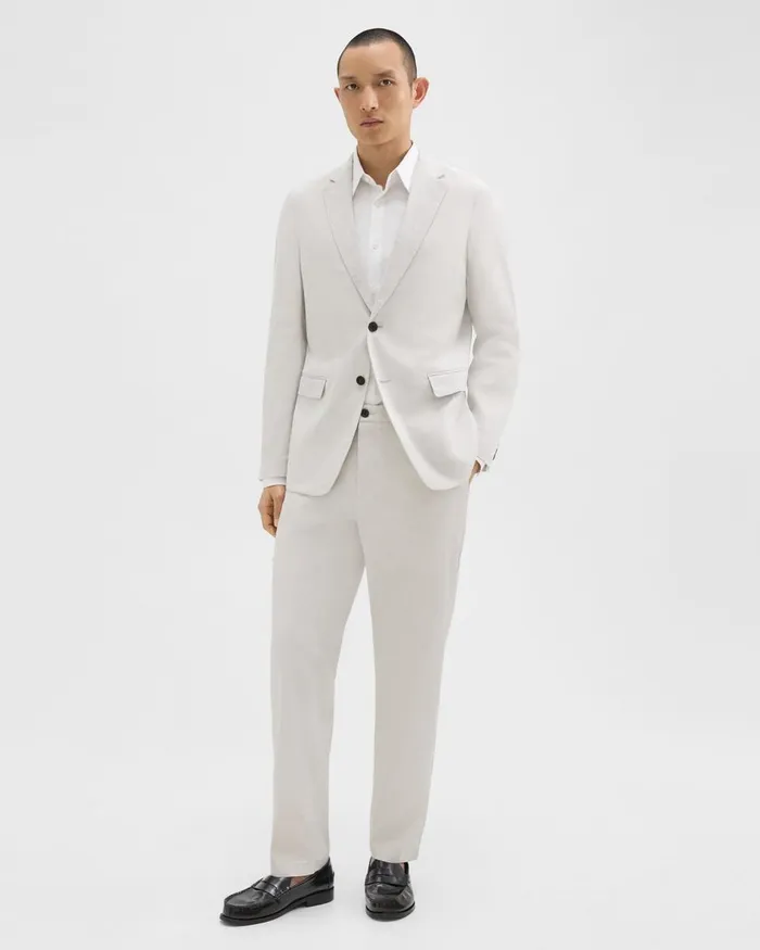 Men Blazers Jackets Theory Clinton Blazer In Good Linen Sand
