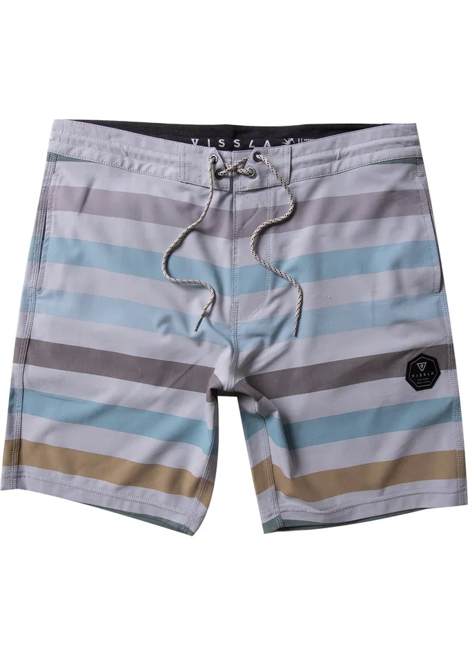 Men Boardshorts Vissla Parallels 1858243 Boardshort Bone