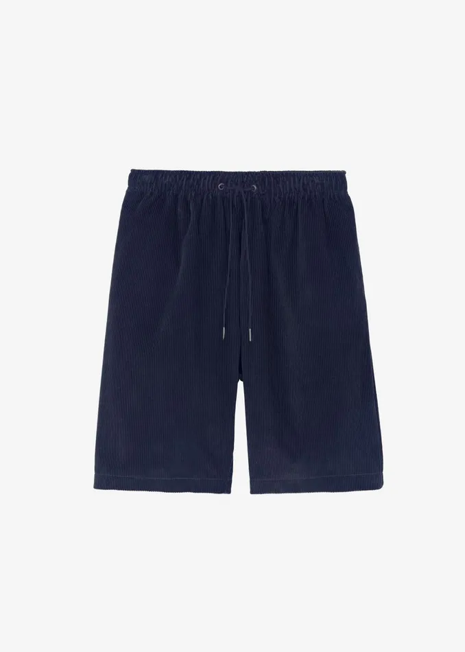 Men Camden Corduroy Shorts 8211 Navy The Frankie Shop Bottoms