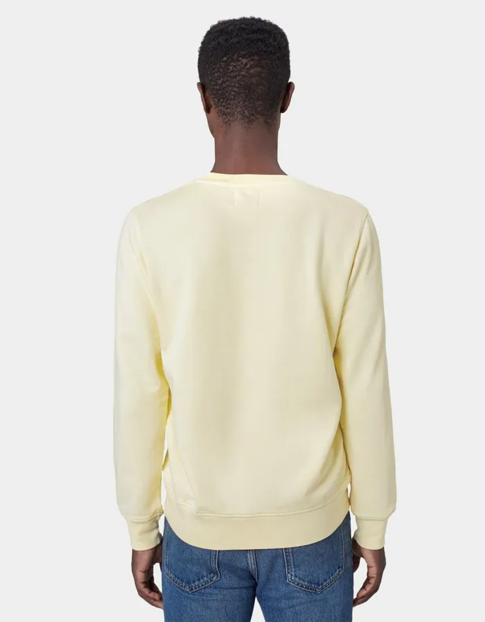 Men Classic Organic Crew Raspberry Pink Colorful Standard Crewneck Sweatshirts